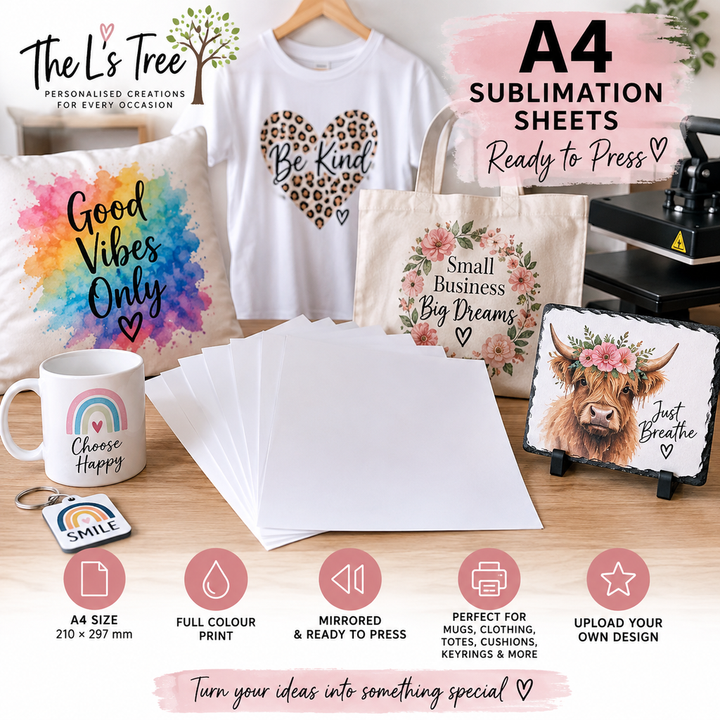 Custom Sublimation Prints - A4 Size