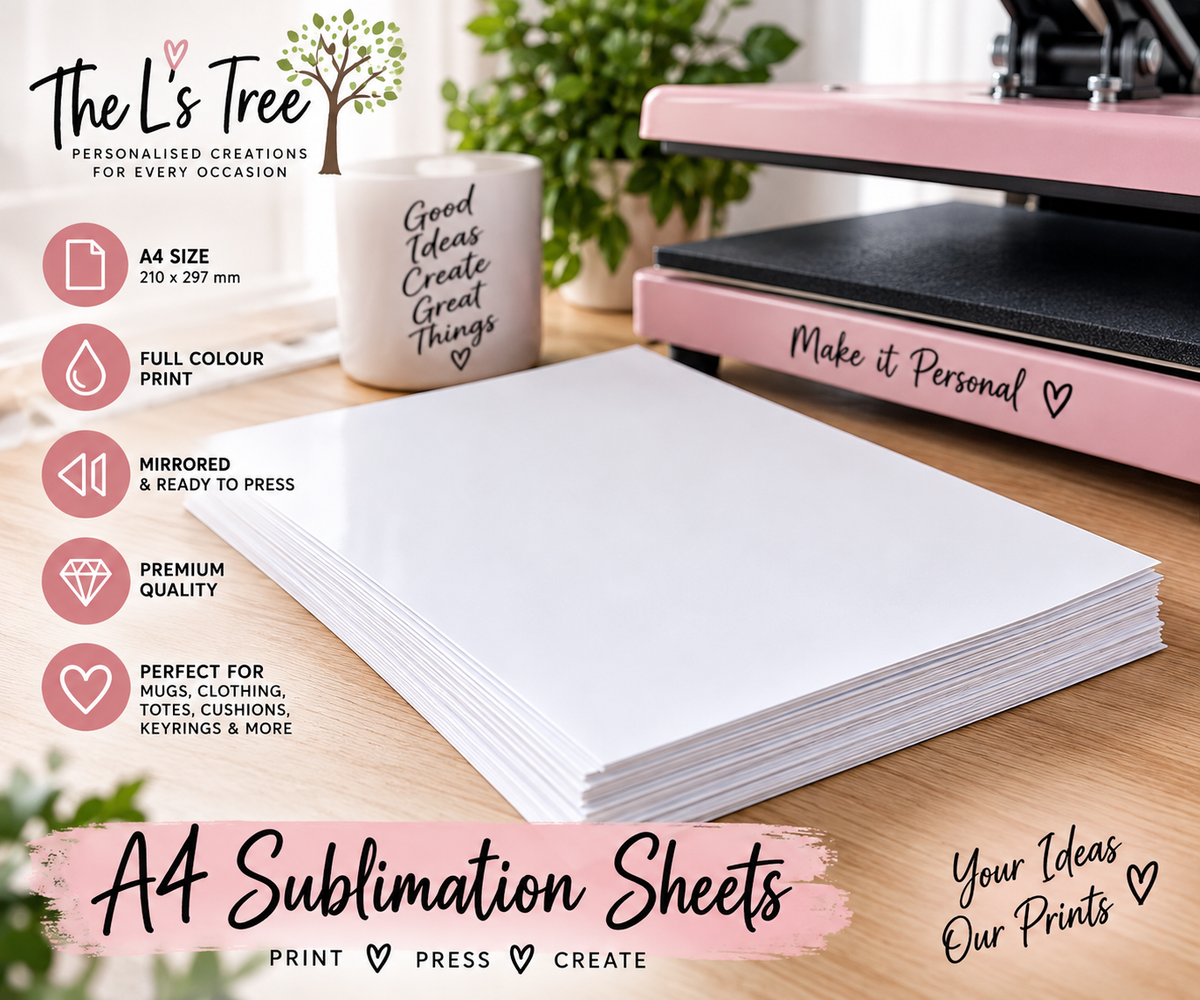 Custom Sublimation Prints - A4 Size