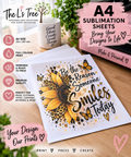 Custom Sublimation Prints - A4 Size