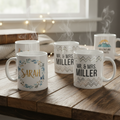 Custom 11-ounce Personalised White Ceramic Mug
